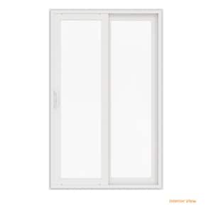 60 in. x 96 in. V-4500 White Vinyl Right-Hand Full Lite Sliding Patio Door