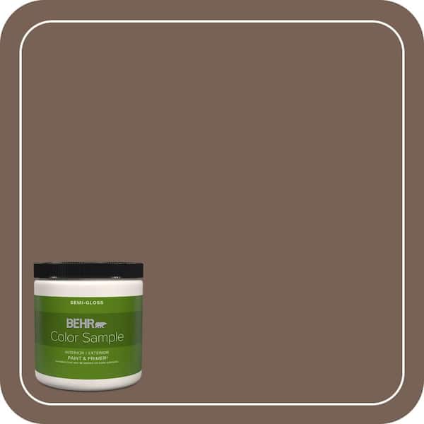 BEHR PREMIUM PLUS 8 oz. #760B-6 Traditional Semi-Gloss Interior ...