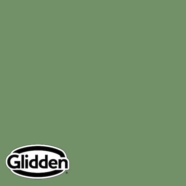 Glidden Essentials 5 gal. PPG1130-6 Moss Ring Flat Exterior Paint