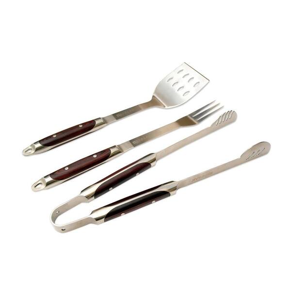 JENN-AIR 3-Piece Stainless Steel Grill Tool Set