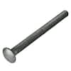 Prime-Line 9064711 Carriage Bolts, 1/2 In.-13 X 6-1/2 In, A307 Grade A Hot Dip Galvanized Steel, 5-Pack