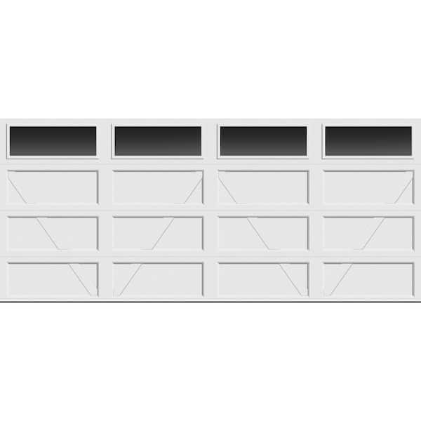 Clopay Classic Steel Long Panel 16 ft x 7 ft Insulated 12.9 R