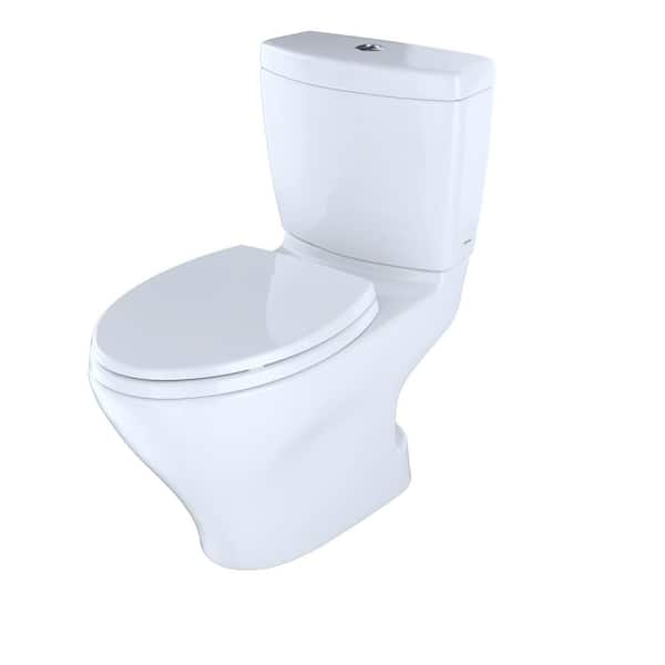 TOTO Aquia II 2-Piece 0.9/1.6 GPF Dual Flush Elongated Toilet in