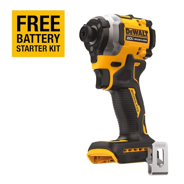 Evne synder Moske DEWALT ATOMIC 20V MAX Cordless Brushless Compact 1/4 in. Impact Driver  (Tool Only) DCF850B - The Home Depot