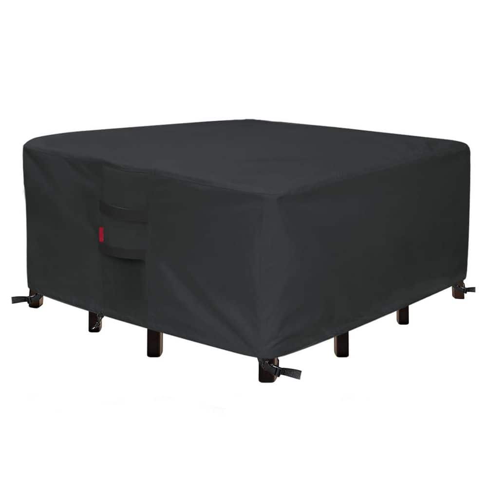 "74""Lx74""Wx28""H Square Waterproof Outdoor Patio Furniture Cover for Table and Chairs, Heavy Duty Fabric" price history on PriceWatchPro