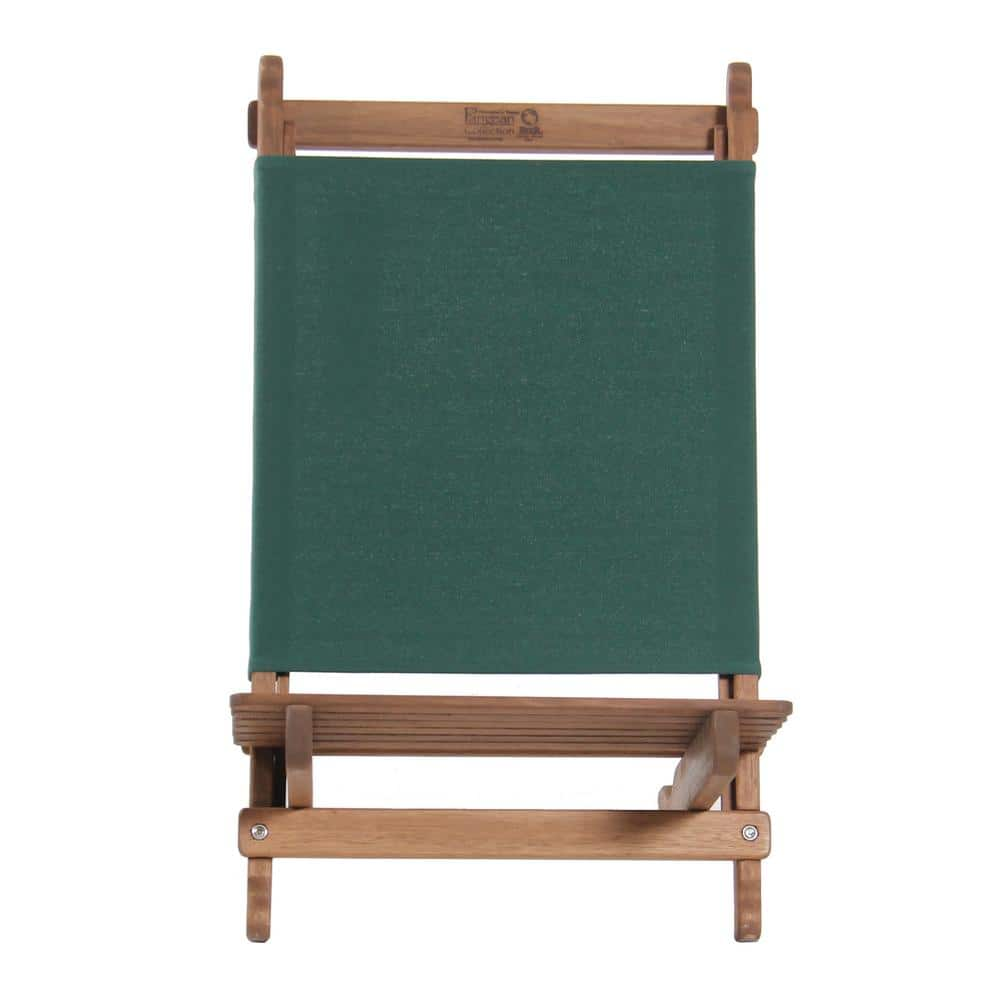 Byer of Maine Green Fabric Outdoor Safe Folding Lounger