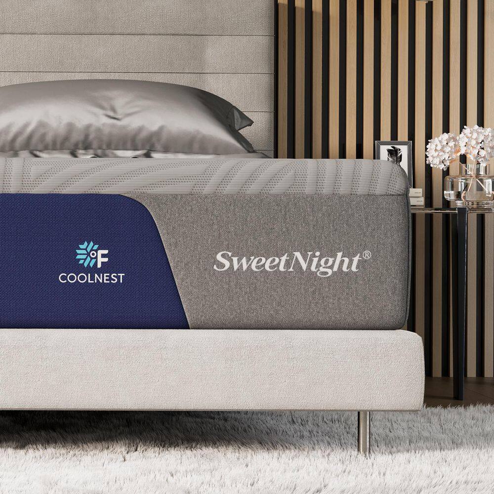 Cooling King Size Medium Memory Foam 14 in. Mattress, Both Sides Available - thumbnail 6