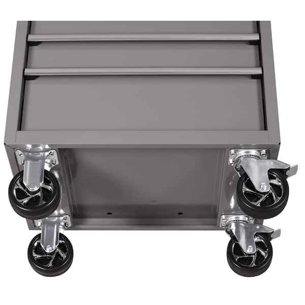 Husky Tool Storage 27 in. W Standard Duty Gray Tool Chest Combo