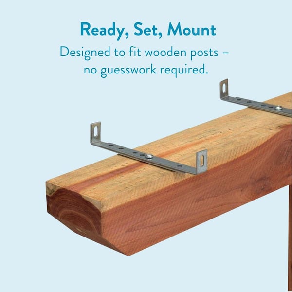 Metal Mounting Brackets, Stainless Steel