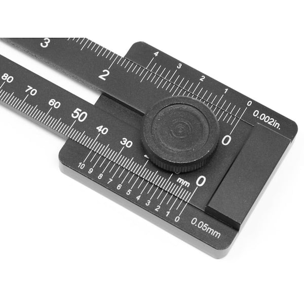 Micro Centering Ruler for Modeling: place parts rightly