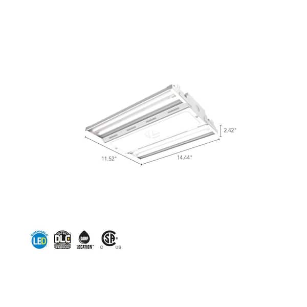 Lithonia Lighting Contractor Select 1.2 ft. 250 Watt Equivalent Integrated LED Dimmable White High Bay Light 4000K CPHB 18LM MVOLT 40K The Home Depot