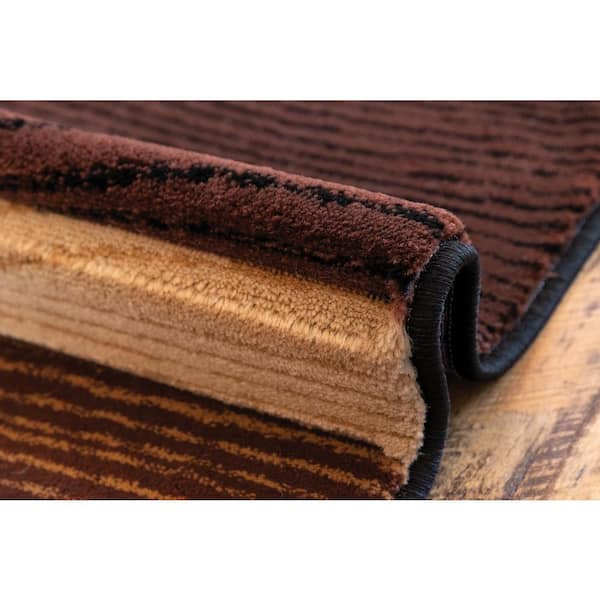 Cottage Deering Brown 5 ft. 3 in. x 7 ft. 6 in. Area Rug