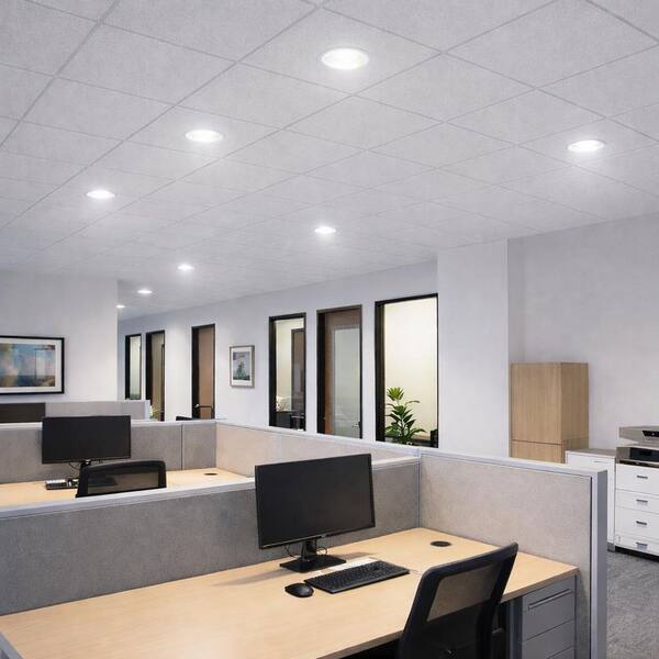 J&H LED 5/6 in. Can Light 5-Color Selectable Dimmable Remodel