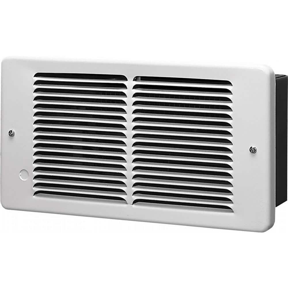 King Electric White Steel Wall Mounted Space Heater with Thermostat