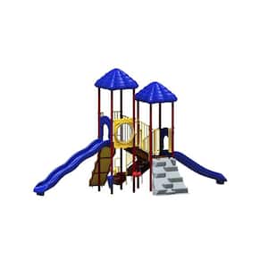 UPlay Today Bighorn Playful Commercial Playset with Ground Spike