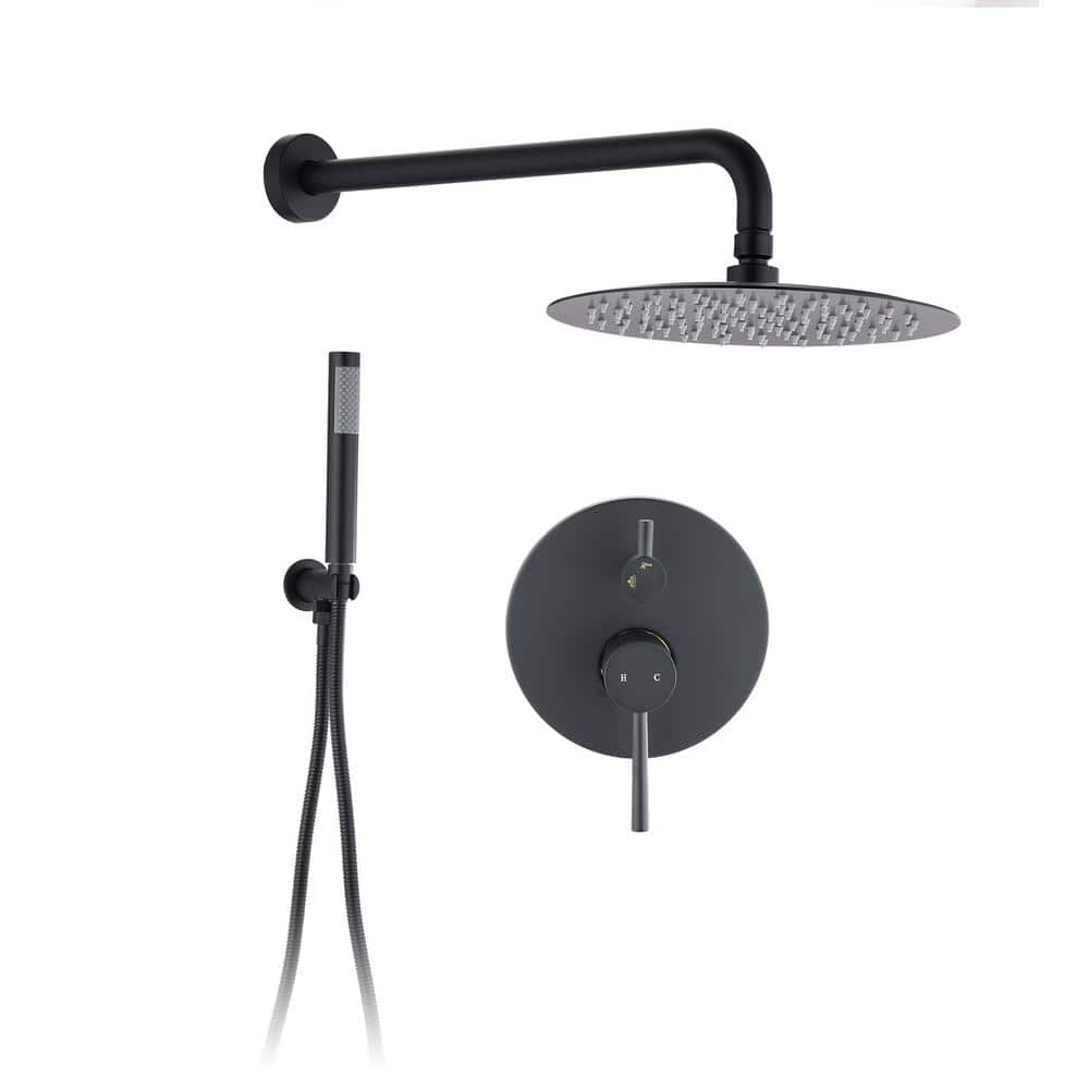 Single-Handle 2-Spray Shower Faucet 2.5 GPM with Drip Free, SHower Set with