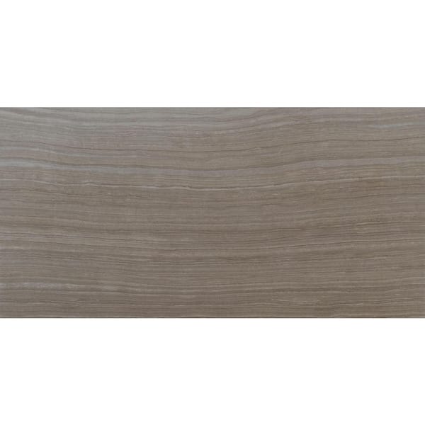 MSI Cresta Silver 12 in. x 24 in. Matte Porcelain Floor and Wall Tile (2 sq. ft.)