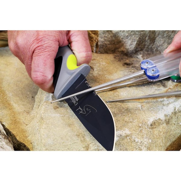 Knife sharpening with 💎 Rolling Knife Sharpener #knifesharpening #how