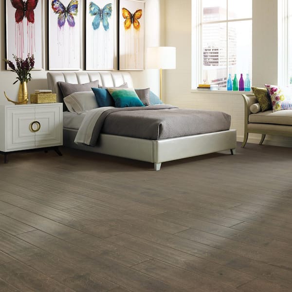 Shaw Fraser Lawless Birch 3/8 In. T X 5 in. W Tongue and Groove Scraped Engineered Hardwood Flooring (29.53 sq.ft./case)