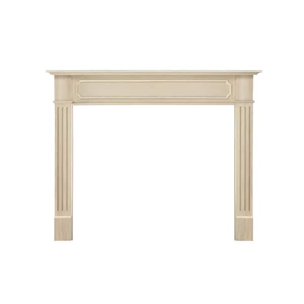 Pearl Mantels Alamo 50 in. x 42 in. Unfinished Full Surround Mantel