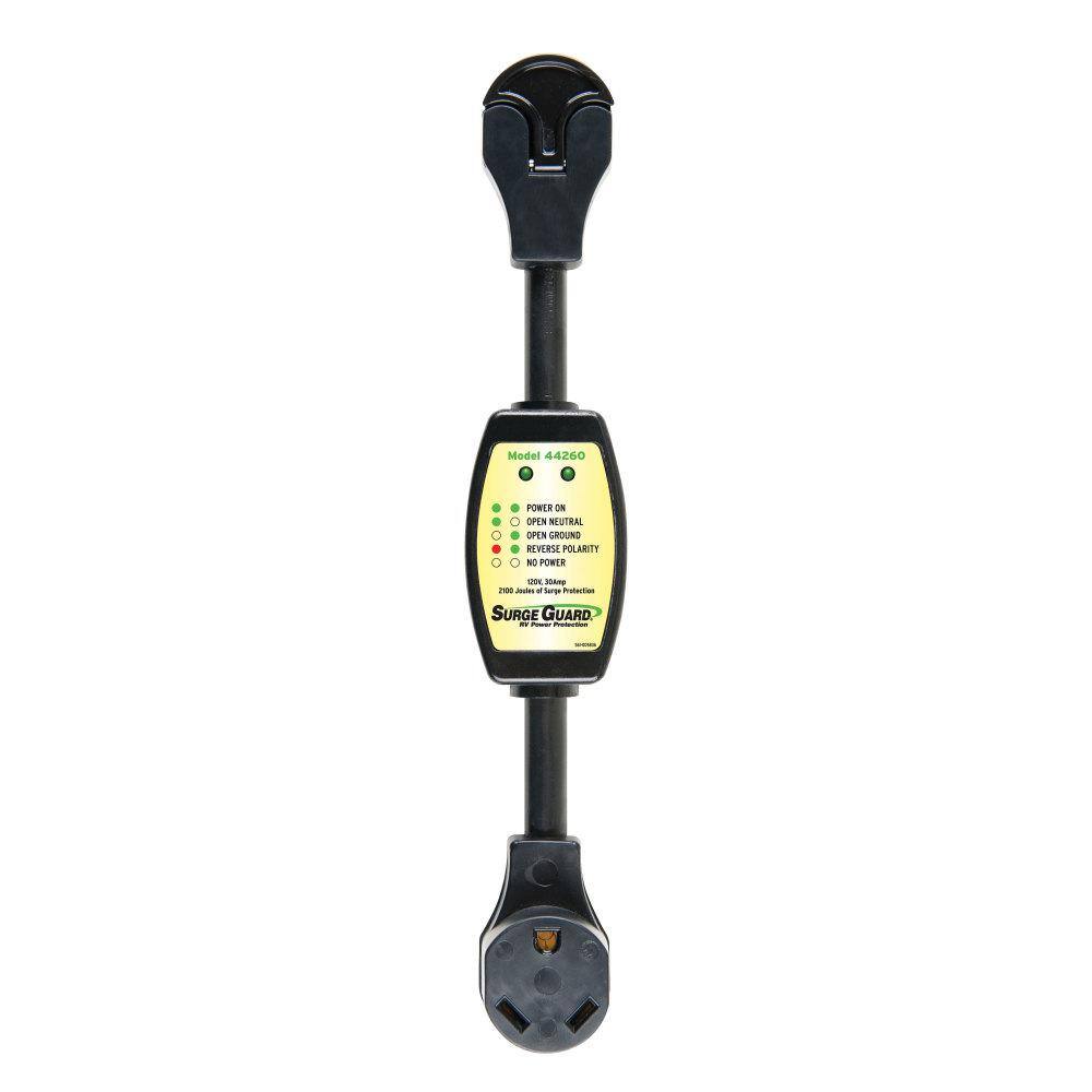 Technology Research 30 Amp Entry Level Portable Surge Protector 44260 - The  Home Depot