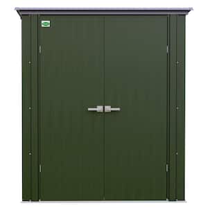 3 ft. W x 5 ft. D x 6 ft. H Metal Garden Storage Cabinet Shed 15 sq. ft.