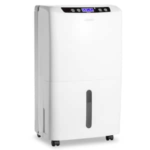 34-Pints For 2000 sq. ft. Home and Basement Multifunctional Smart Dehumidifier With 0.66 Gal Water Tank