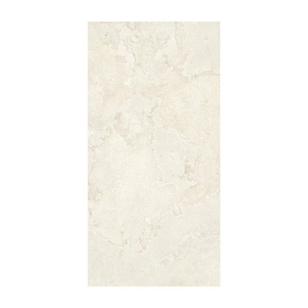 American EcoStone Cross-Cut Ivory 6 in. x 12 in. Travertine Porcelain Floor and Wall Tile Sample price history on PriceWatchPro