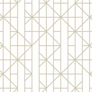 Linear Gold Wallpaper Sample