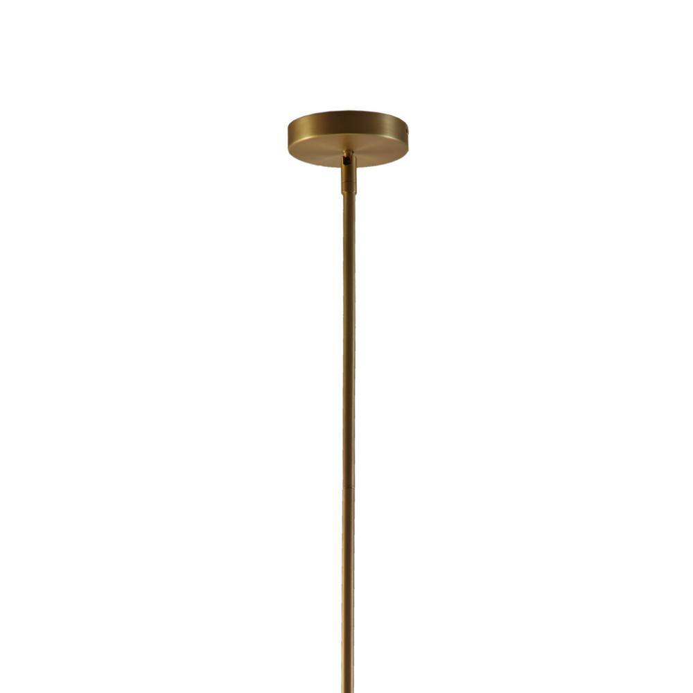 Elegance Oversized Globe Bulbs 12-Light Brass Chandelier