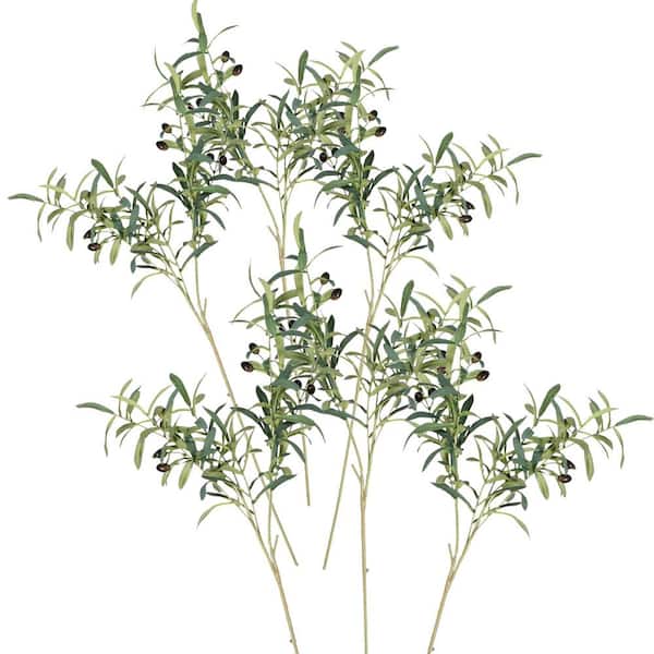 35 in. Green Artificial Assorted Flowers Floral Arrangements