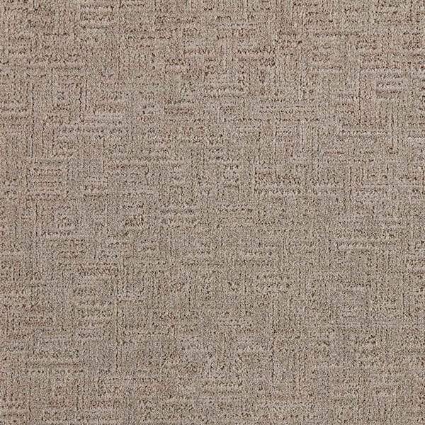 Home Decorators Collection Corry Sound  - North Winds - Gray 38 oz. Polyester Pattern Installed Carpet