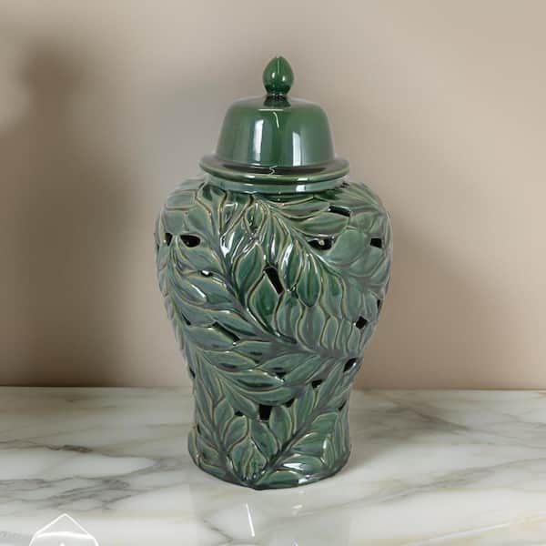 Benjara Ceramic Jar with Lid