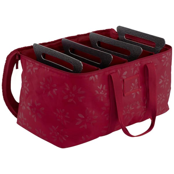 Classic Accessories Cranberry Seasons Holiday Lights Storage Duffel  57-007-014301-00 - The Home Depot