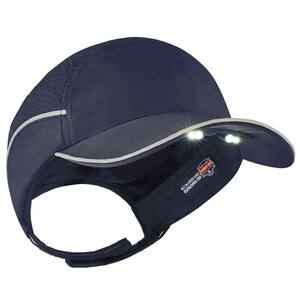Lightweight Bump Cap Hat with LED Lighting