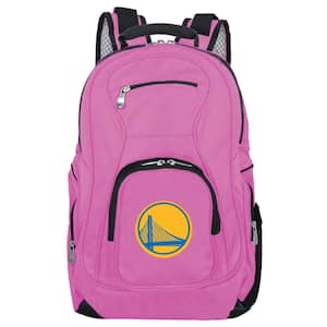 NBA Golden State Warriors 19 in. Pink Laptop Backpack