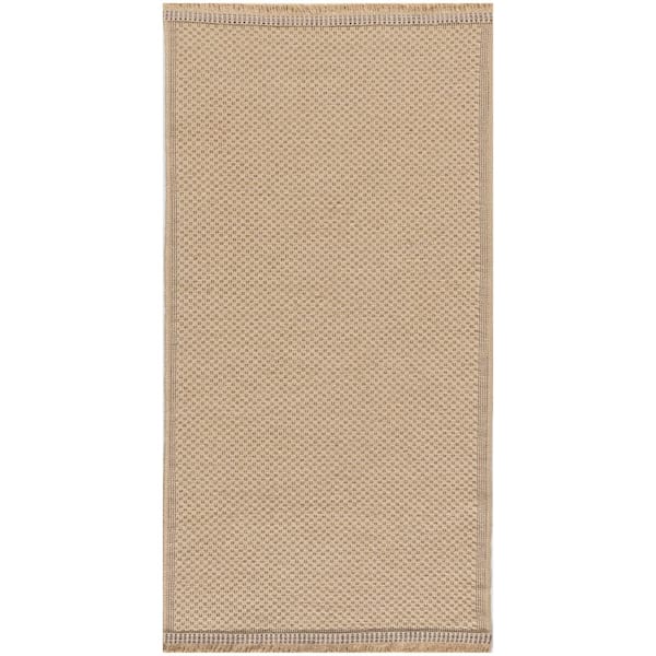 Nourison Washable Jute Natural 2 ft. x 4 ft. Solid Contemporary Kitchen Runner Area Rug