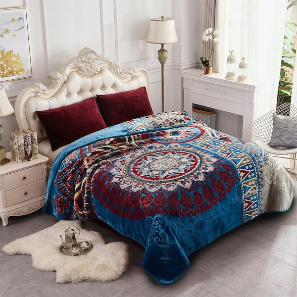 Heavy Blanket Luxury Thick Winter Blanket Soft Quilt Bed Cover Raschel  Blankets