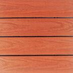 1/12 ft. x 1 ft. Quick Deck Composite Deck Tile Outside Corner Trim in Madrid Red (2-Pieces/Box)