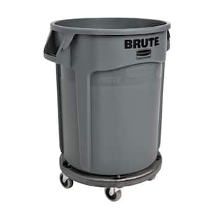 Brute Trash Can Dolly with Brute 44 Gal. Trash Can