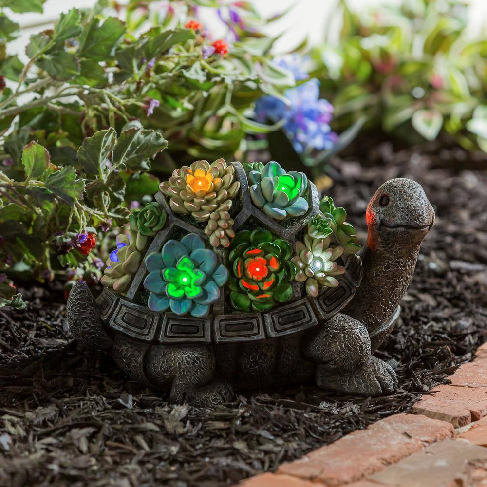 Home Decor Clearance,Fun Gifts,Summer Home Decorations,Outdoor Garden  Decoration, Resin Turtle Garden Statue, Turtle Resin Crafts Garden