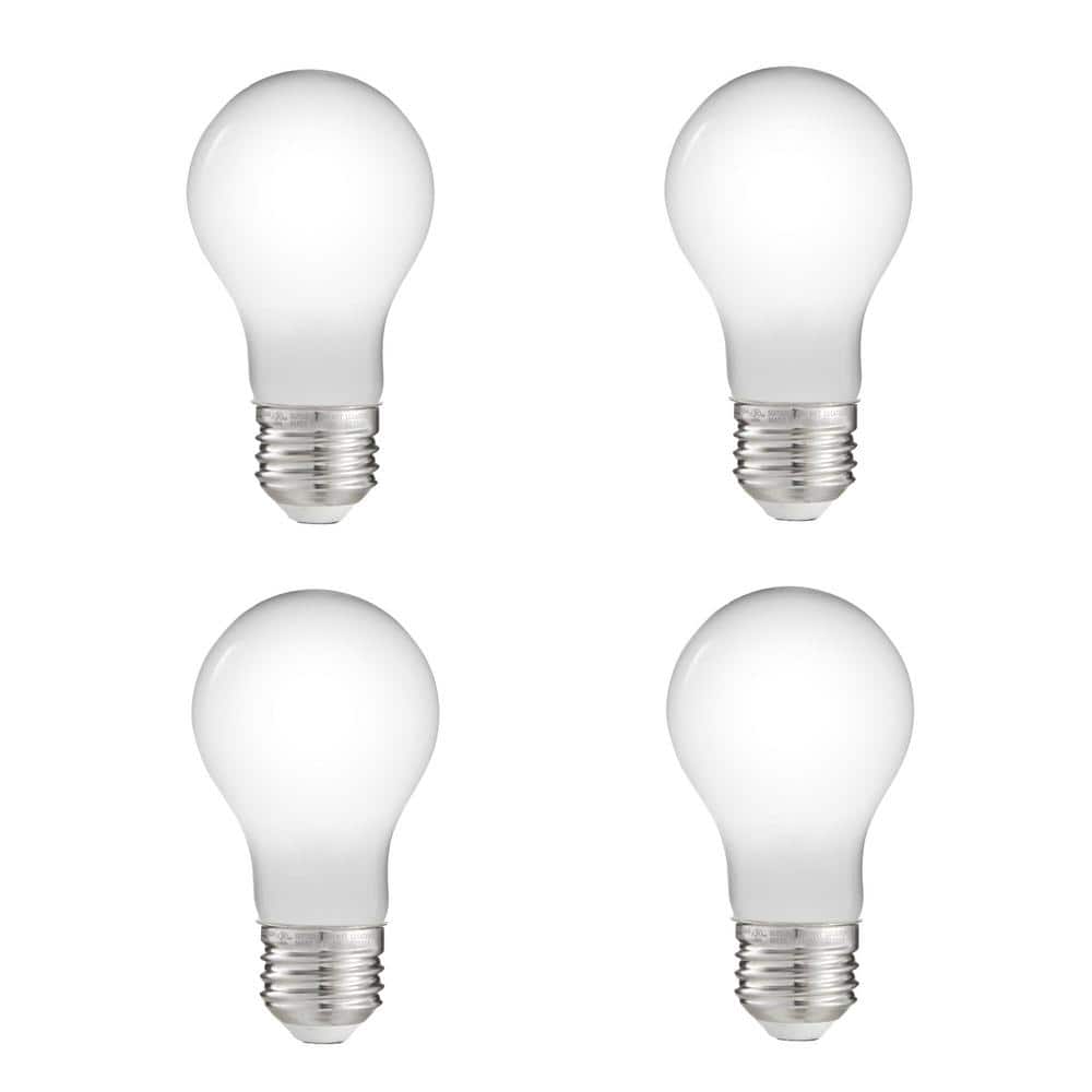 40-Watt Equivalent A19 Dimmable LED Light Bulb True White (4-Pack) price history on PriceWatchPro