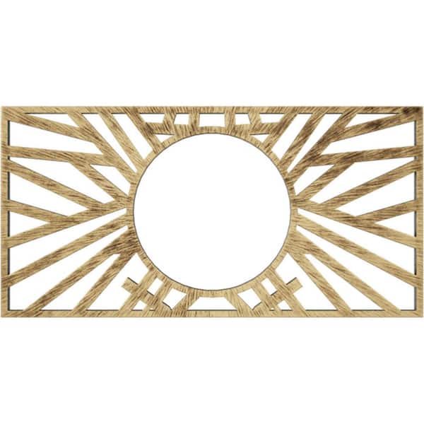 Ekena Millwork 0.75 in. x 26 in. x 13 in PVC Medallion Moulding