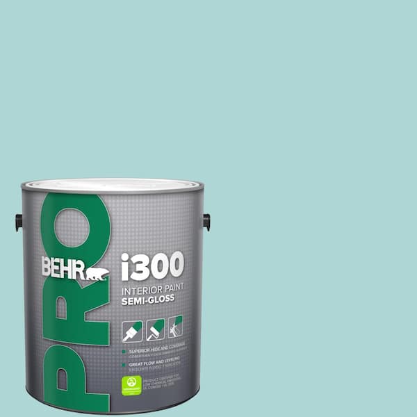 BEHR PRO 1 gal. #T12-19 Sugar Pool Semi-Gloss Interior Paint
