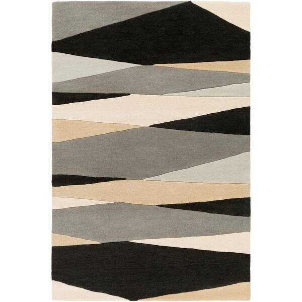 Artistic Weavers Iltheos Black 2 ft. x 3 ft. Indoor Area Rug