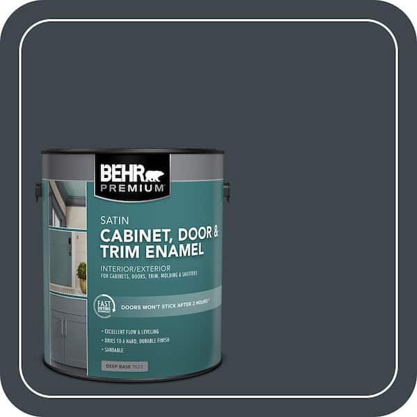 1 gal. #PPU25-23 Winter Way Satin Enamel Interior/Exterior Cabinet, Door & Trim Paint