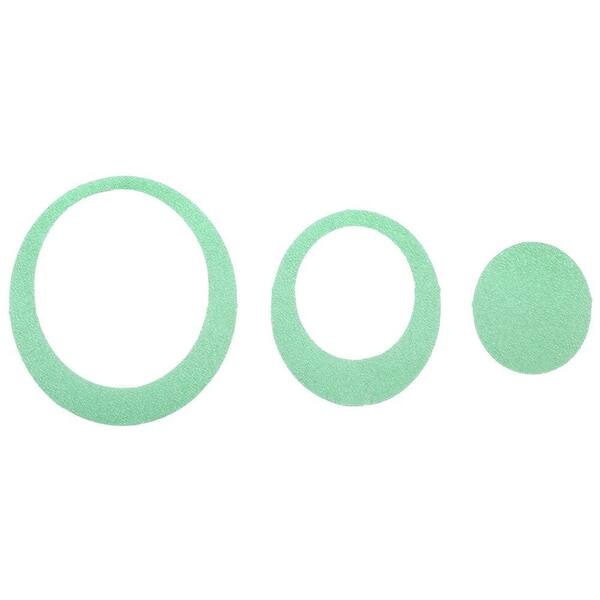 SlipX Solutions Adhesive Oval Treads in Green (21-Count)