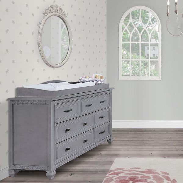 dream on me storm grey dresser Dream On Me, Marcus Changing Table and Dresser  The Baby's Room