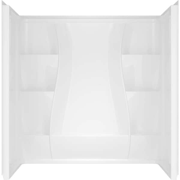 Delta Classic 400 Curve 60 In W X, Tub Surround Kits At Home Depot
