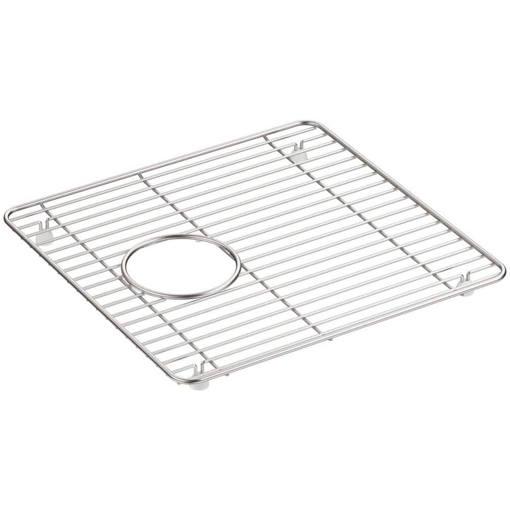 Cairn Stainless Steel Kitchen Sink Rack with Rubber Feet